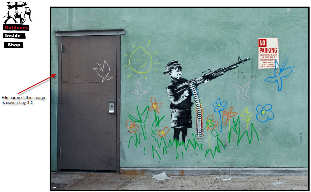 Banksy Image File Name Example -‘crayon-boy-5-2’