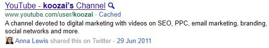 Koozai YouTube