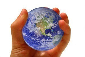 Globe In Hand