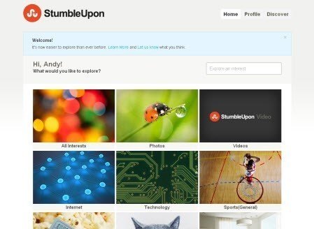 Stumbleupon