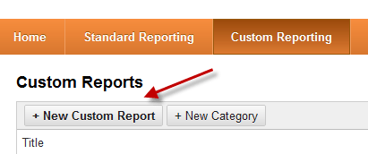 custom report - new report