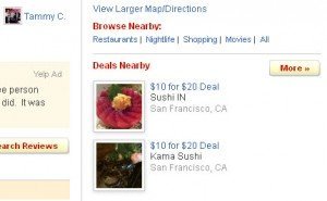 Yelp deals nearby