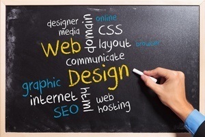 Web design blackboard