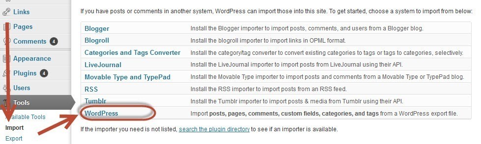 WordPress Setup for Bloggers - Content Import