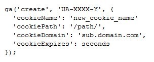 UA Custom Tracking Code