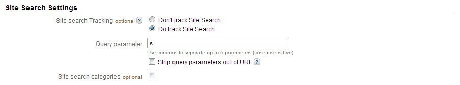 Setting Up Site Search