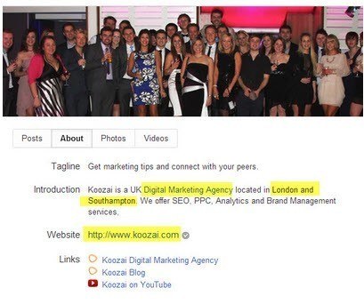 Google+ Profile
