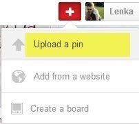 Upload A Pin - Pinterest Optimisation Tips