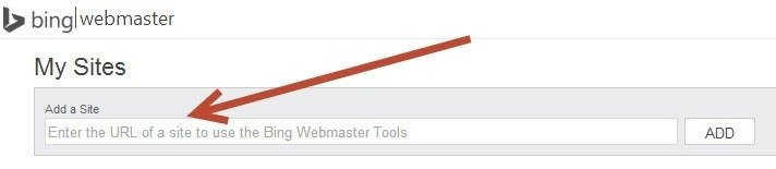 Add Your Site To Bing Webmaster Tools