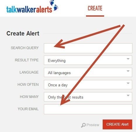 Talkwalker alerts