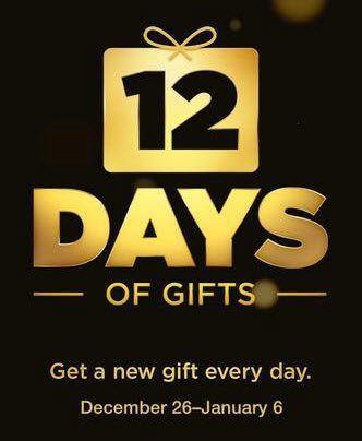 iTunes 12 days of gifts