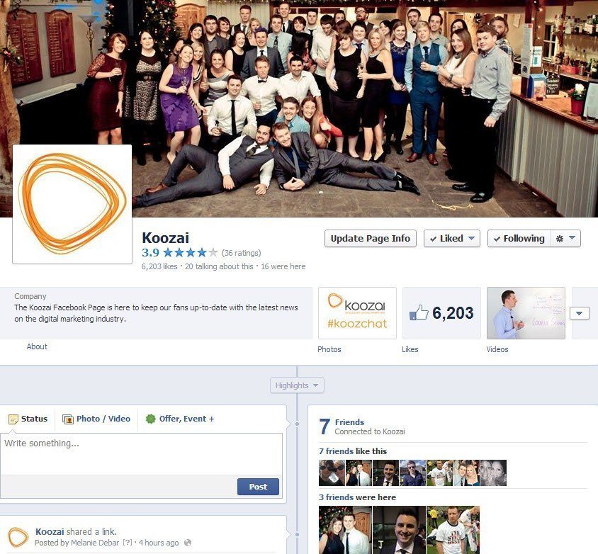 Koozai Facebook
