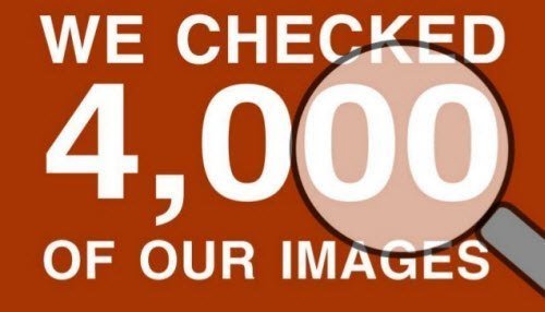 We checked 4000 images
