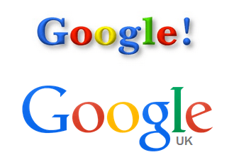 Google Logos from 1998 and 2014