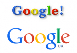 Google Logos - Then and Now