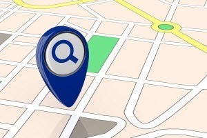Local Search Pin in Map