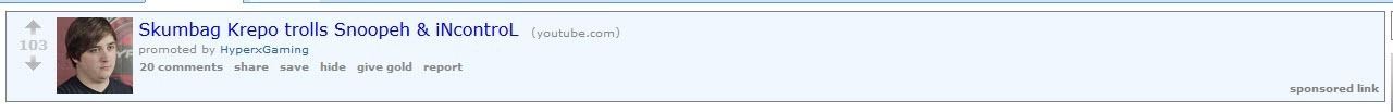 Reddit Sponsored Link