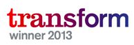 Transform Winner 2013 Logo