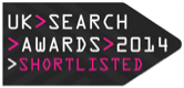 UK Search Awards Shortlisted Logo