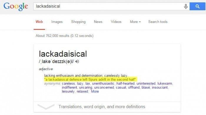 lackadasical