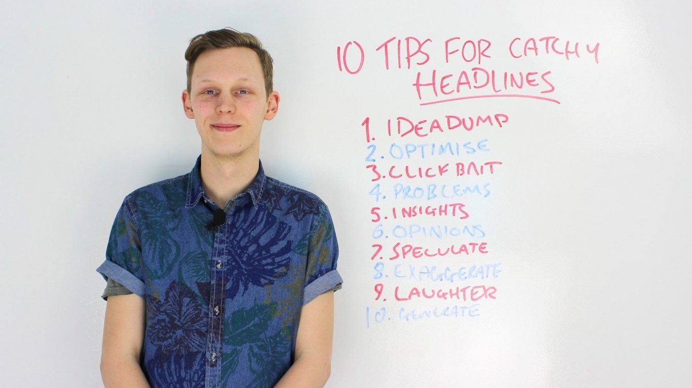 How To Create Catchy Headlines