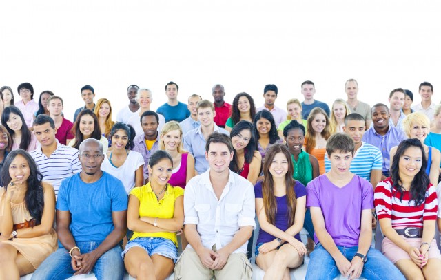 Large Group of Student in The Conference Room