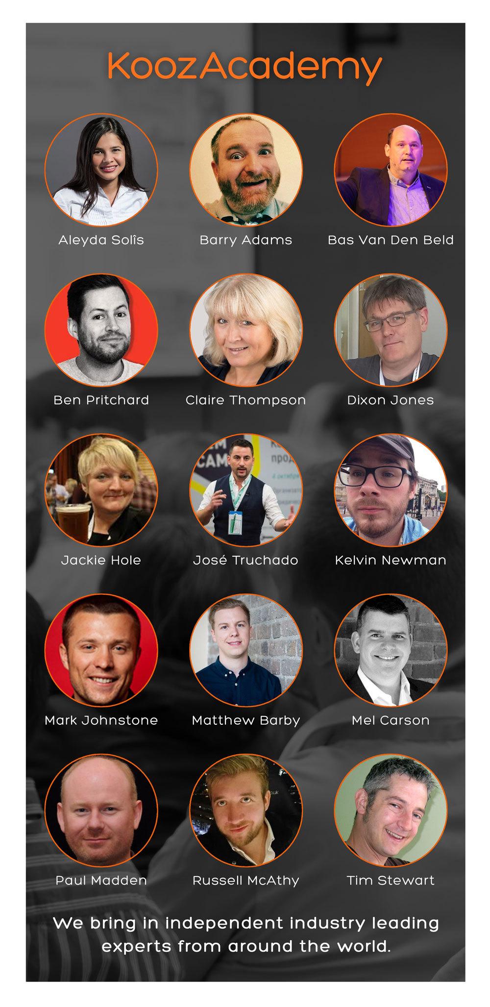 Koozacademy-speakers