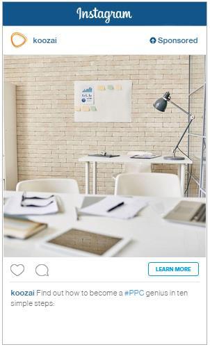 Instagram Advert Example