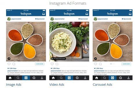 Instagram Ad Formats