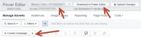 Facebook Power Editor Tool