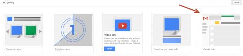 Gmail Promotions Ads AdWords