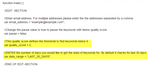 AdWords Scripts