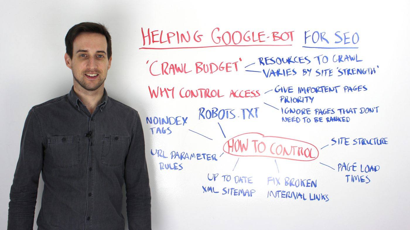 Dean - Helping Googlebot To Help your SEO