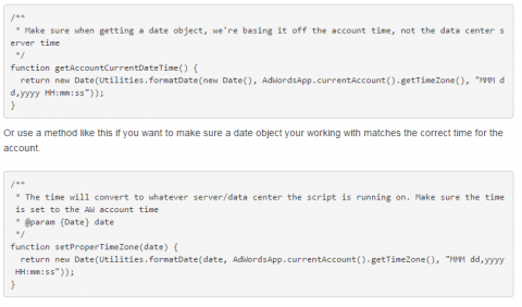 AdWords Scripts