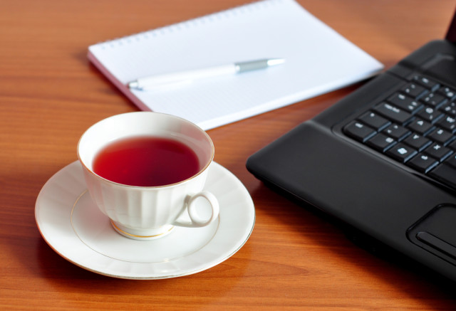 Tea break in office