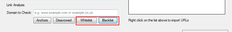 Whitelists and Blacklists