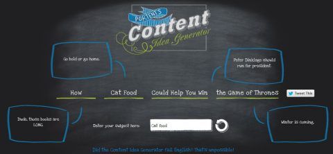 Portent content generator