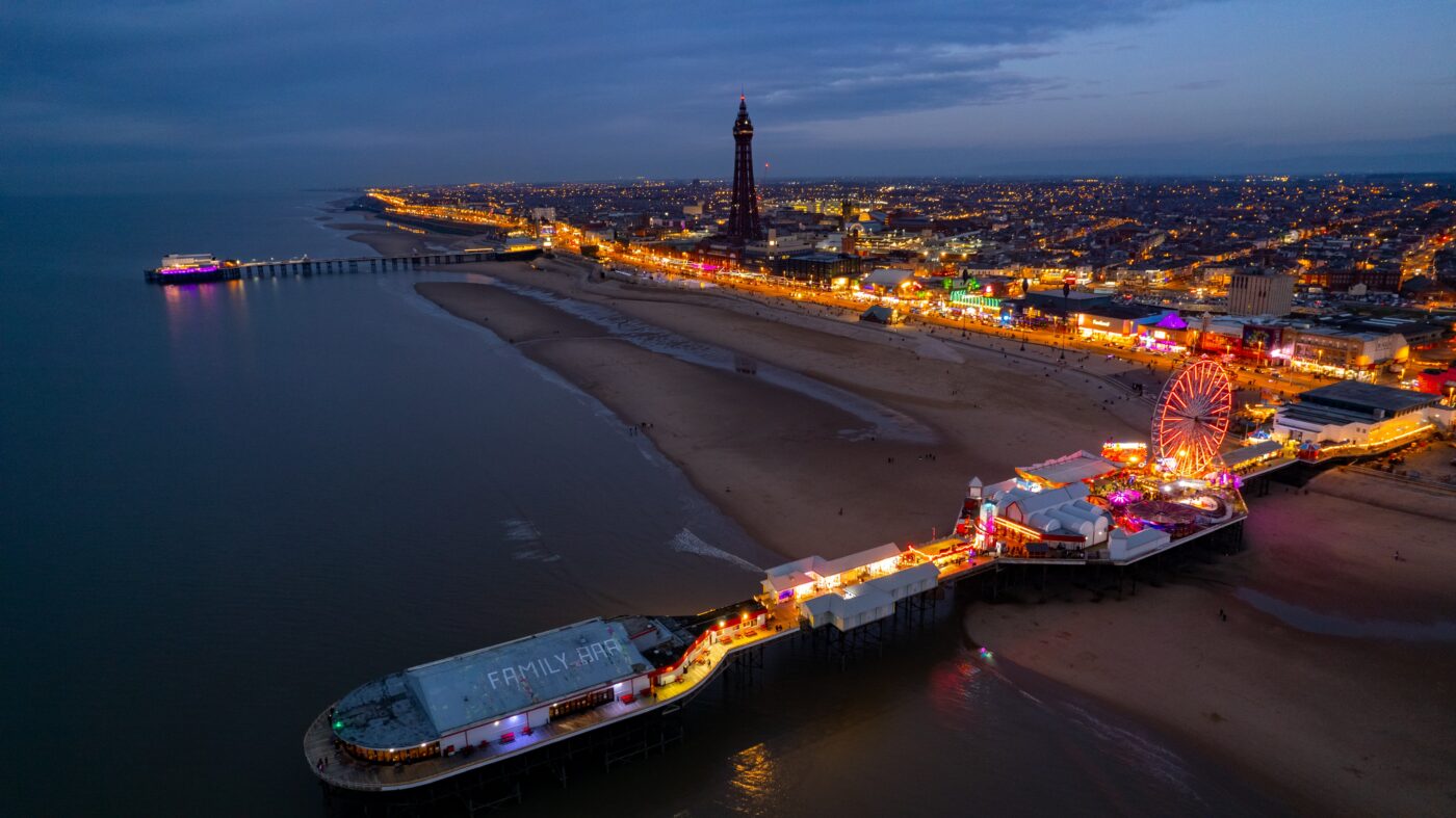 View over Blackpool
