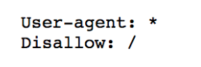 Robots.txt example